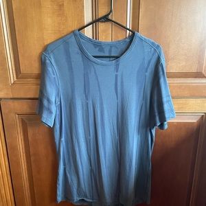 Lululemon 5 Year Basic Tee Blue/Navy Men's Size Medium
